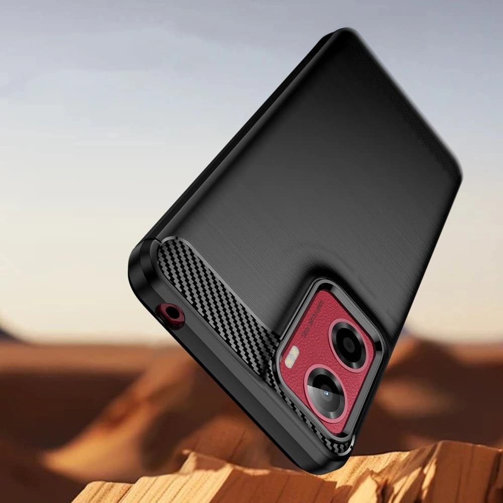 Tech-Protect TPUCarbon Motorola Moto G05 / E15 Schwarz - 2