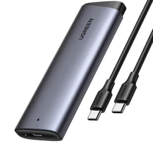 UGREEN CM767 M.2 NVMe SSD Gehäuse USB-C 3.2 S.M.A.R.T, Automatischer Schlafmodus, TRIM