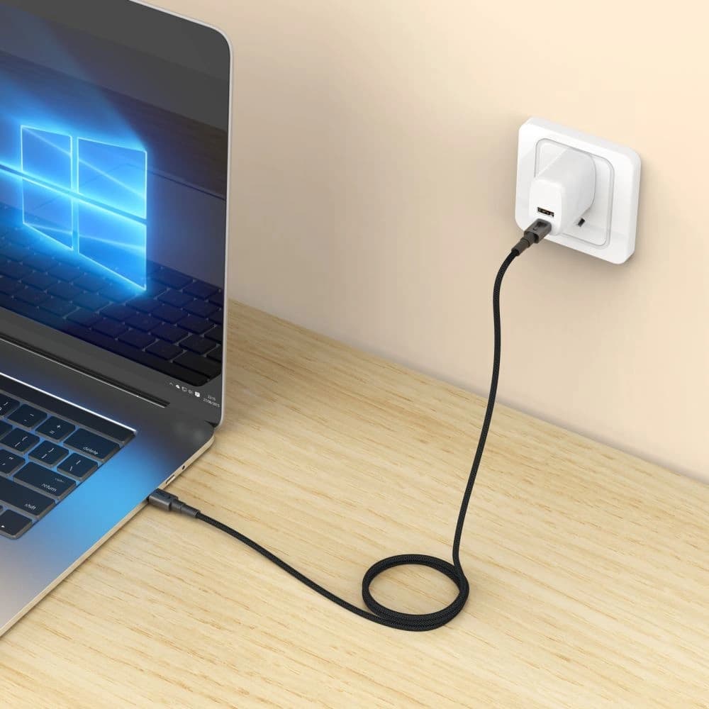 Tech-Protect Ultraboost DNA USB-C / Lightning Cable PD 27W / 3A 25cm Iron Grey - 6