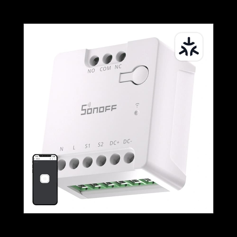 SONOFF MINI-D Matter WiFi switch (AC/DC 12-48V potential-free contact) - 1