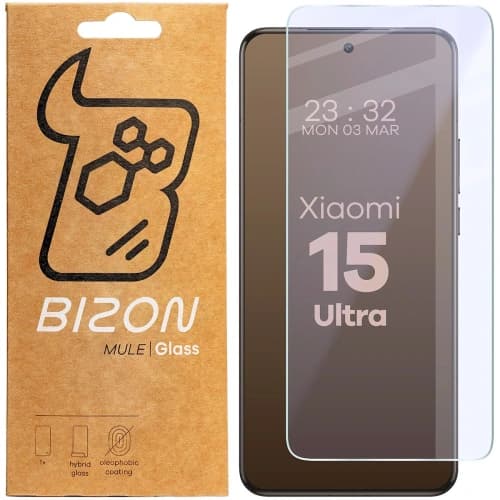 Bizon Glass Mule Flexible hybrid glass Hybrid Glass Xiaomi 15 Ultra