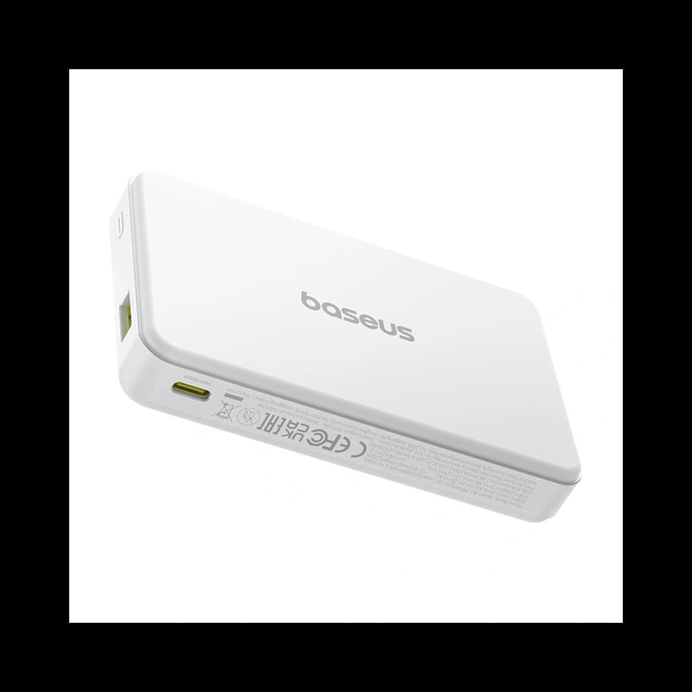 Baseus Airpow2 Qi2 magnetische Powerbank 10000mAh 22.5W (weiß) - 4