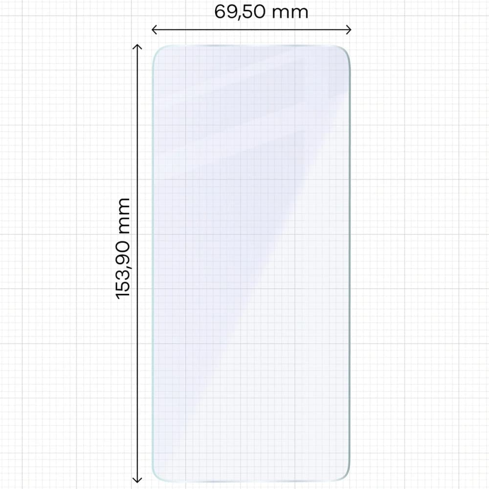Bizon Glas Maultier Hybrid Glas Oppo Reno13 F/FS - 2