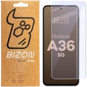Bizon Glass Mule Flexible hybrid glass Samsung Galaxy A36 5G