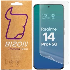 Bizon Glass Hydrogel Front Realme 14 Pro Plus 5G [2 PACK]