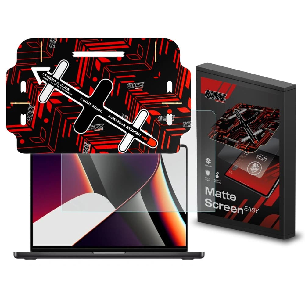 GrizzGlass MatteScreen Easy Apple MacBook Pro 14" 2021-2025 (M1/M2/M3/M4/M5) - 1