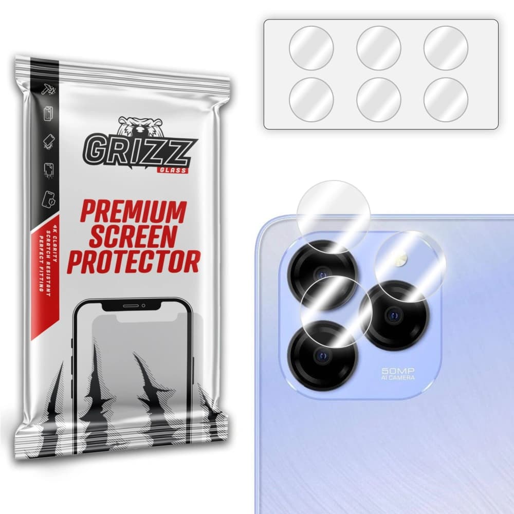 GrizzGlass HybridGlass Kamera Meizu Note 21 [2 PACK] - 1