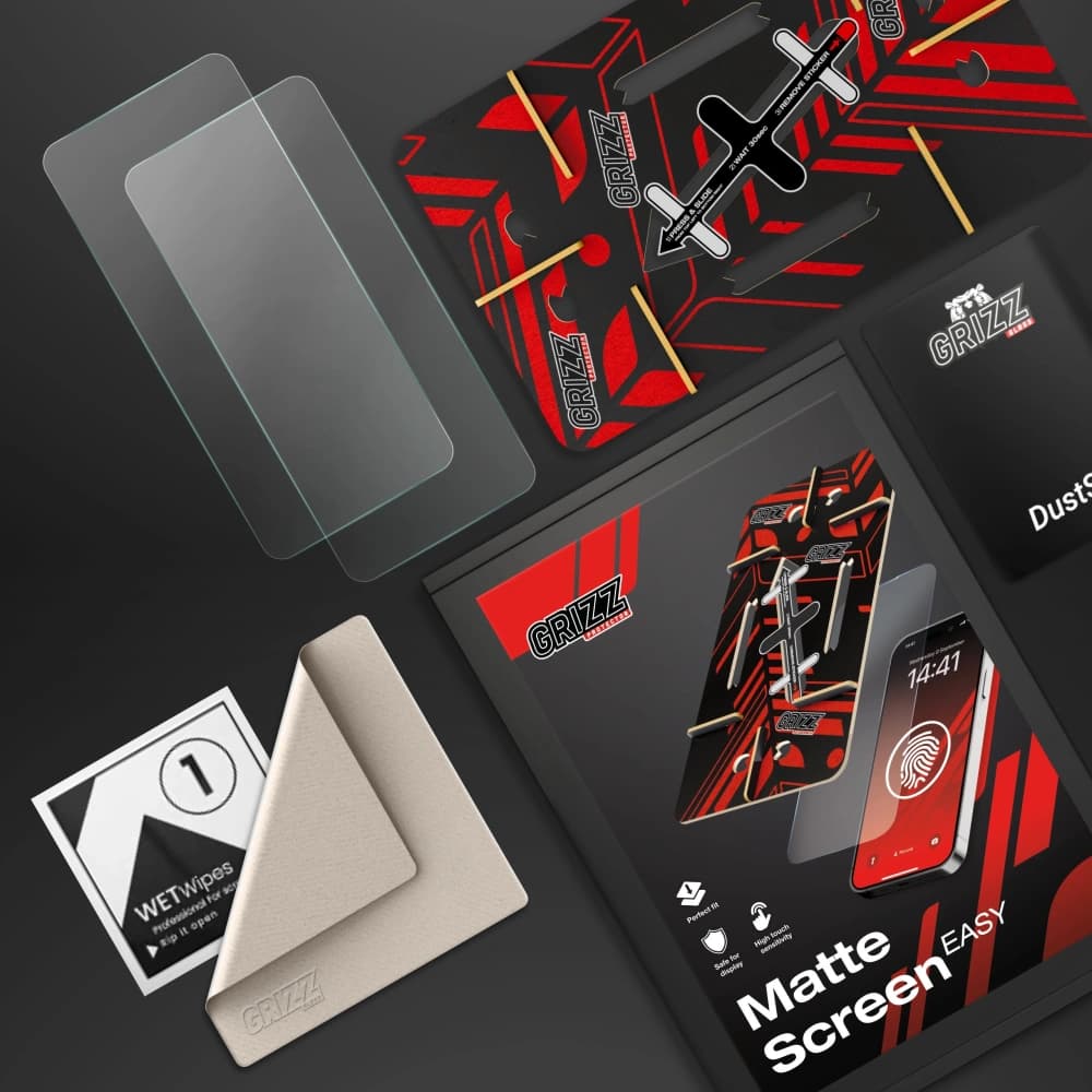 GrizzGlass MatteScreen Einfach Xiaomi Redmi 13 [2 PACK] - 6