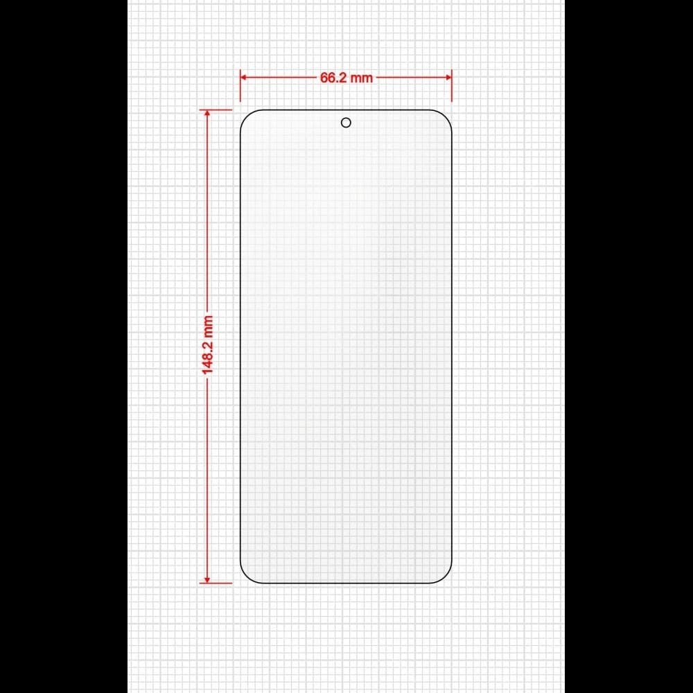 GrizzGlass MatteScreen Einfach Motorola Edge 30 Neo [2 PACK] - 2