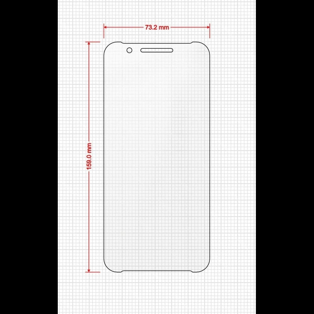 GrizzGlass MatteScreen Easy Hammer Construction [2 PACK] - 2