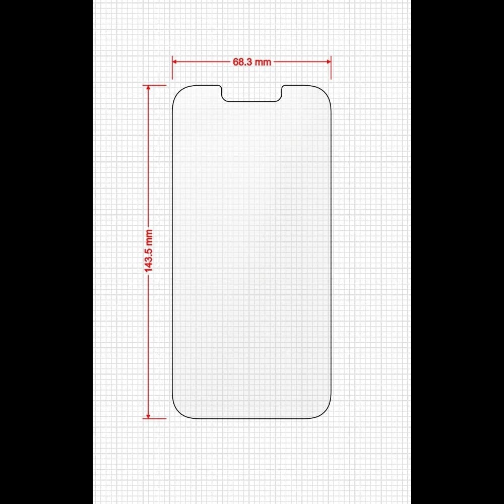 GrizzGlass MatteScreen Easy Apple iPhone 13 [2 PACK] - 2