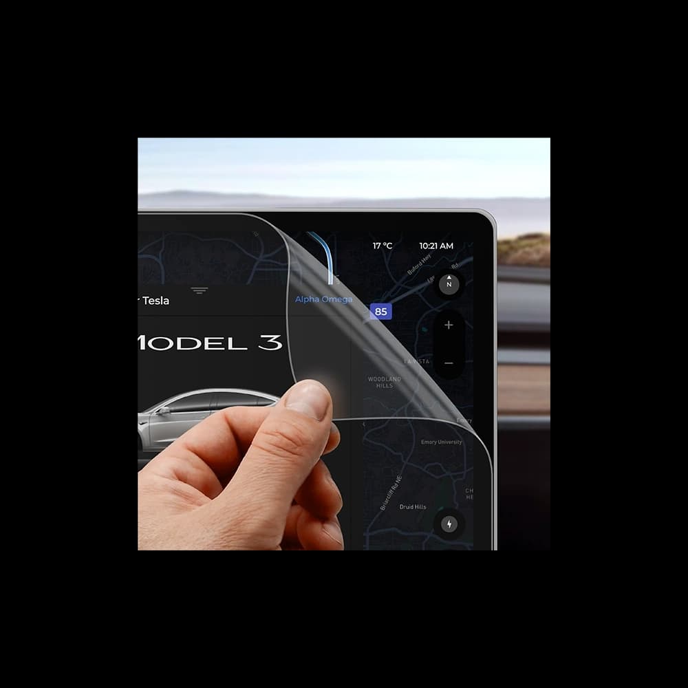 GrizzGlass CarDisplay MatteScreen Easy Tesla Model X Facelift (2025) - 6