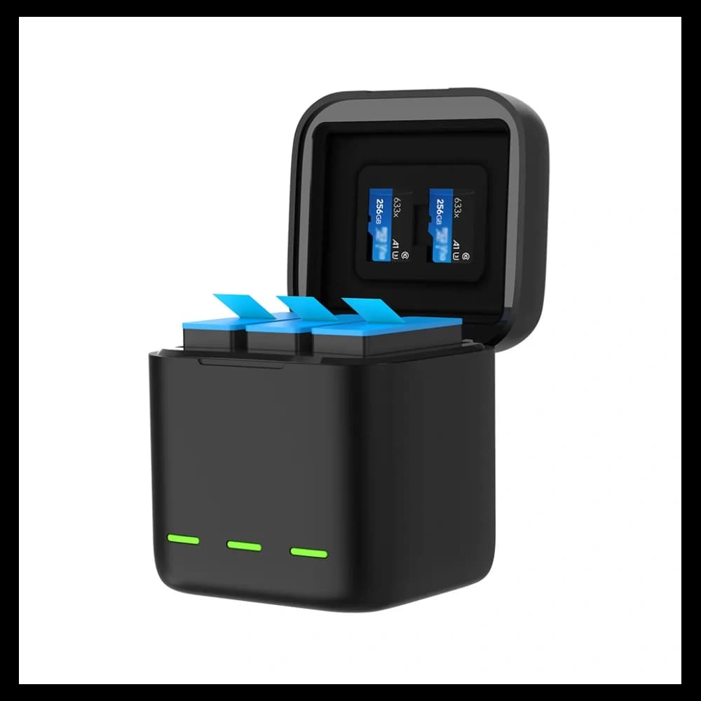 [OUTLET] Three-channel box charger Telesin for GoPro Hero 9 / Hero 10 (GP-BCG-901) - 3