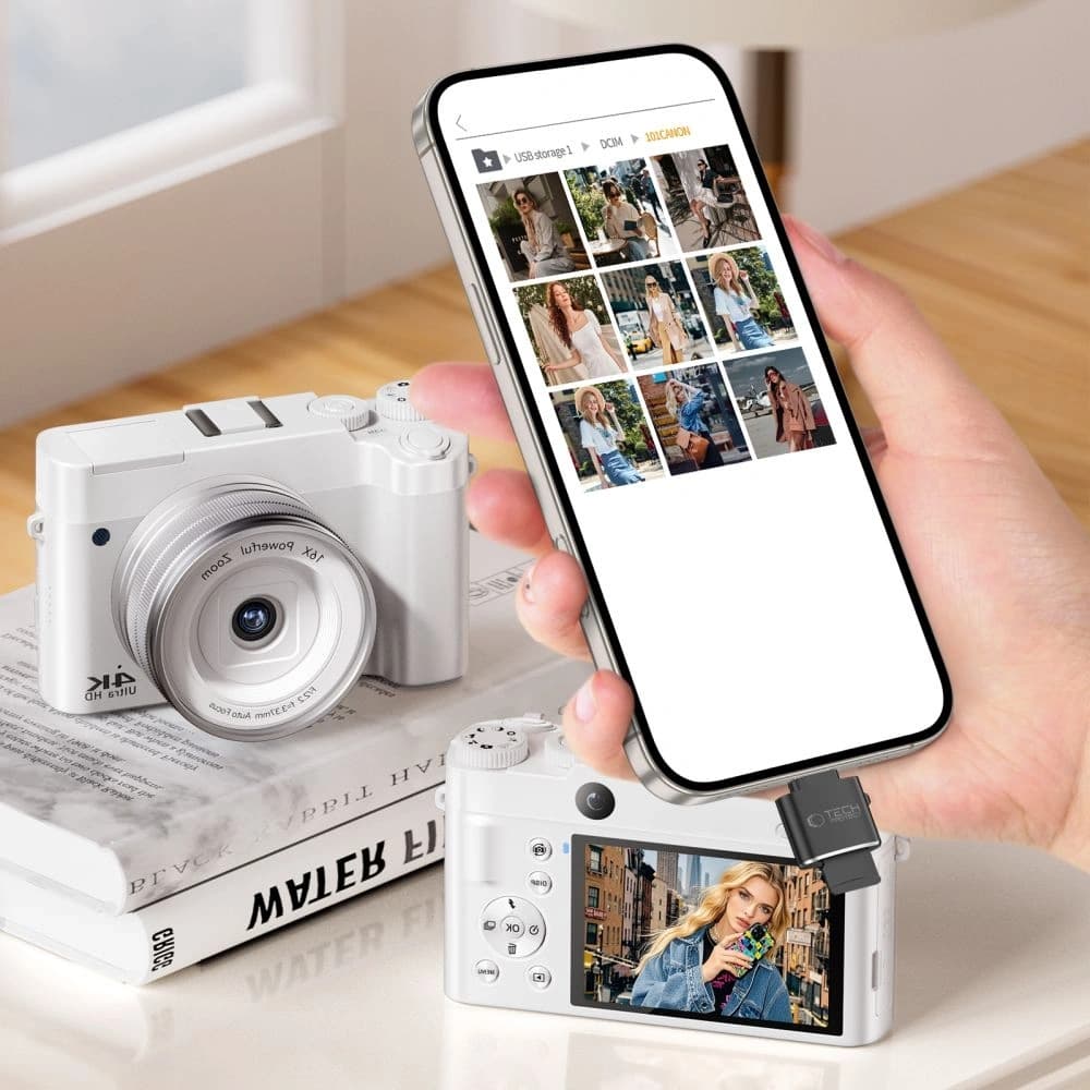 Tech-Protect Ultraboost USB-C / Kartenleser Micro SD/TF Adapter Schwarz - 3