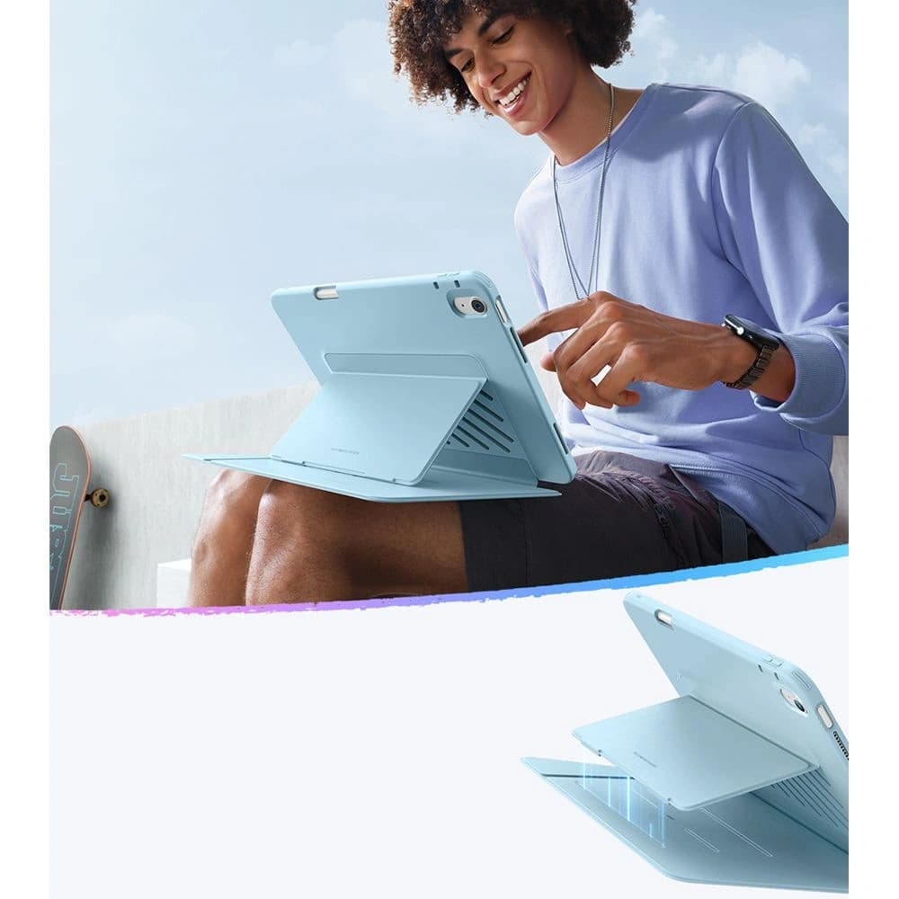 Etui ESR Flip Hybrid Apple iPad Air 13" 2024 (6. generacji) / 13" 2025 (7. generacji) Sky Blue - 7