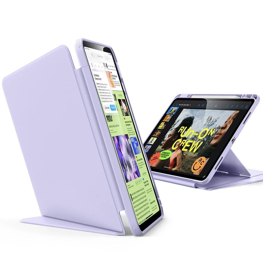 ESR Flip Hybrid Apple iPad Air 13" 2024 (6 gen) / 13" 2025 (7 gen) Purple - 1