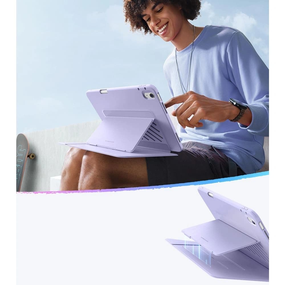 ESR Flip Hybrid Apple iPad Air 13" 2024 (6 gen) / 13" 2025 (7 gen) Purple - 4
