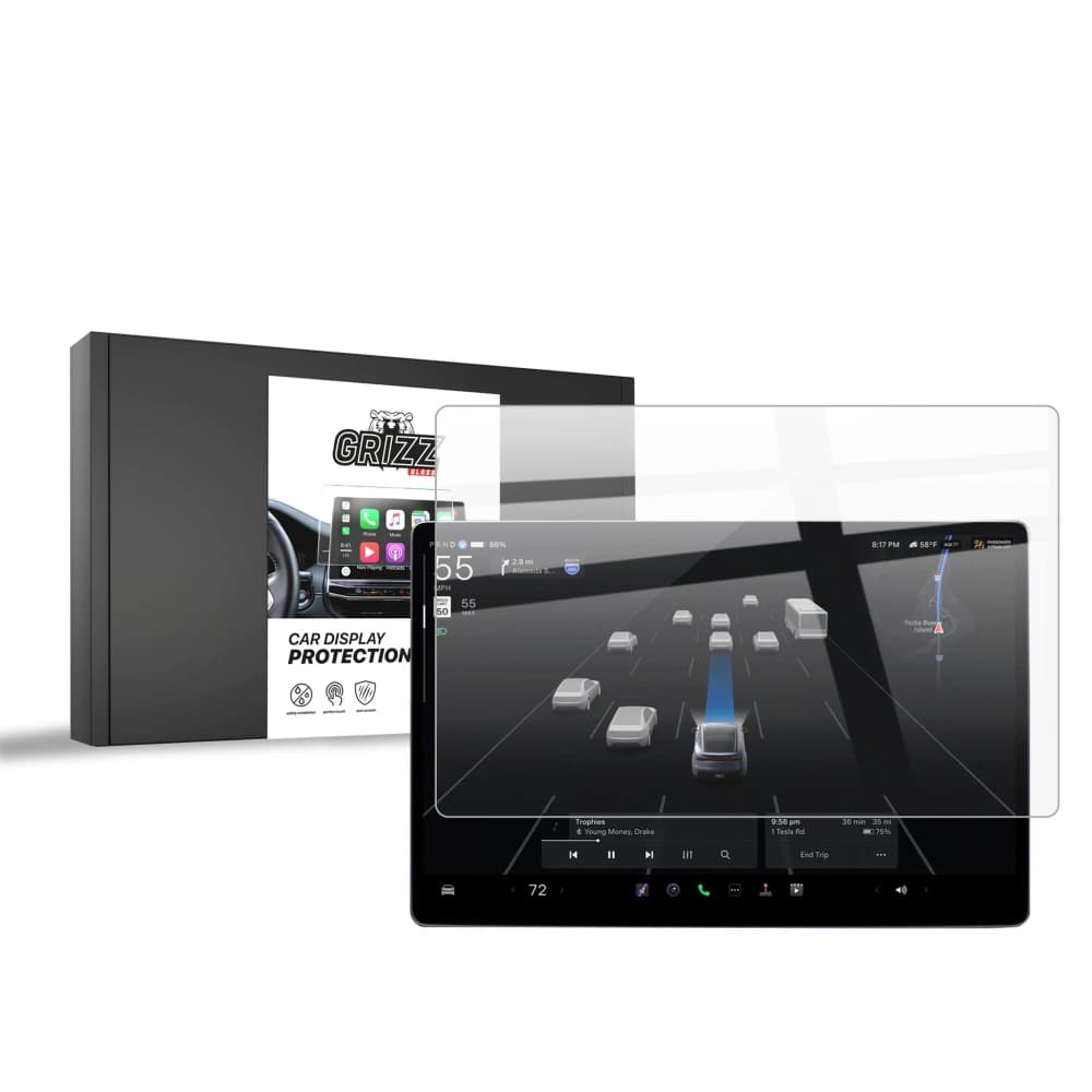Ceramic GrizzGlass CarDisplay Protection Tesla Model S Facelift (2025) - 1