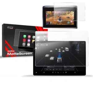 Matte GrizzGlass CarDisplay Protection Tesla Model X Facelift (2025) [2in1]