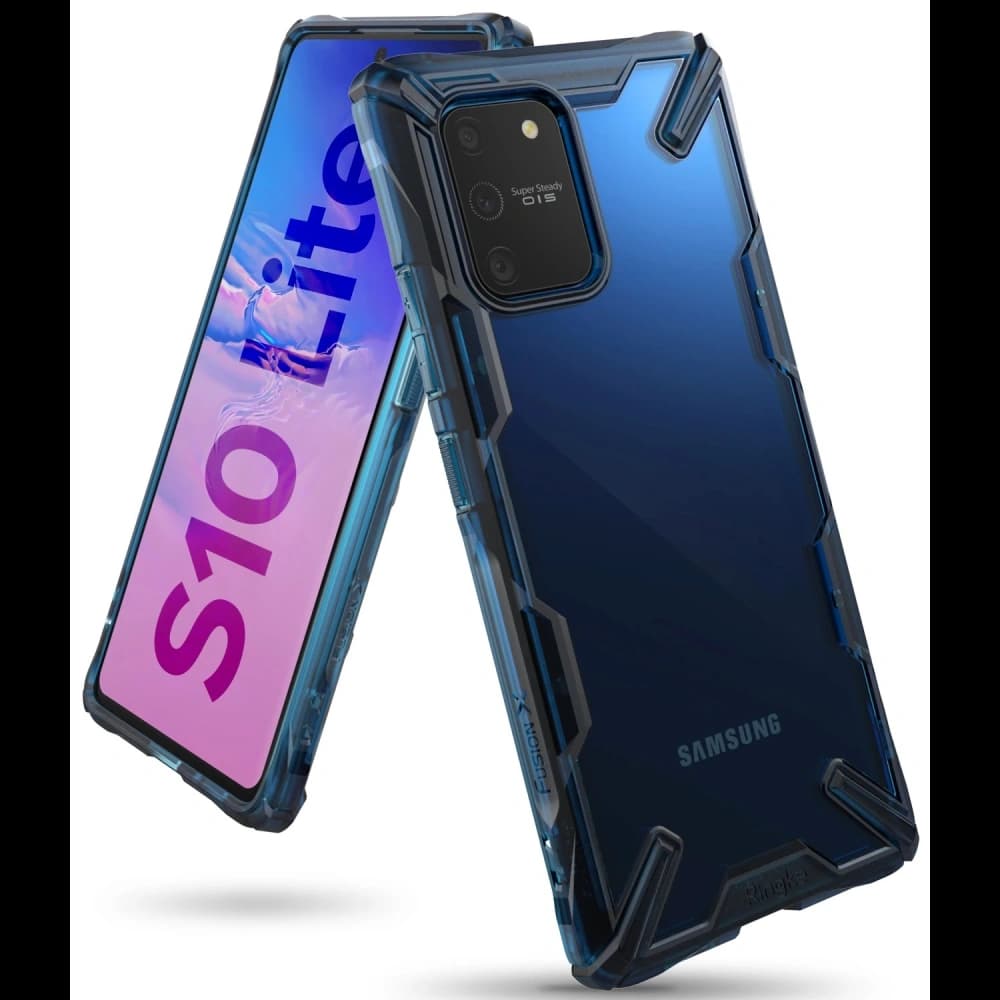 Ringke Samsung Fall Fusion-X Galaxy S10 Lite Raum blau - 1