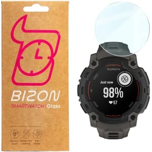Bizon Glas Uhr Klar Garmin Instinct E 45 mm