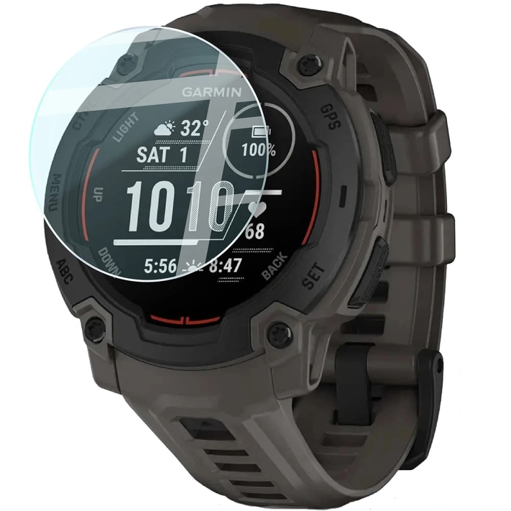 Bizon Glas Uhr Klar Garmin Instinct E 45 mm - 2