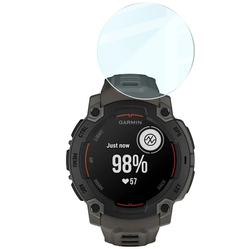 Bizon Glas Uhr Klar Garmin Instinct E 45 mm - 4