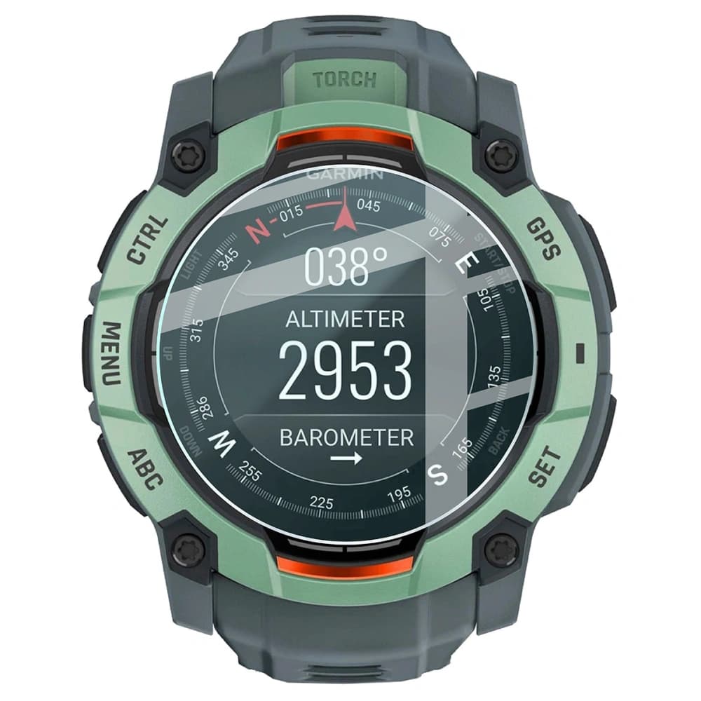 Bizon Glass Watch Clear Garmin Instinct 3 45 mm - 2