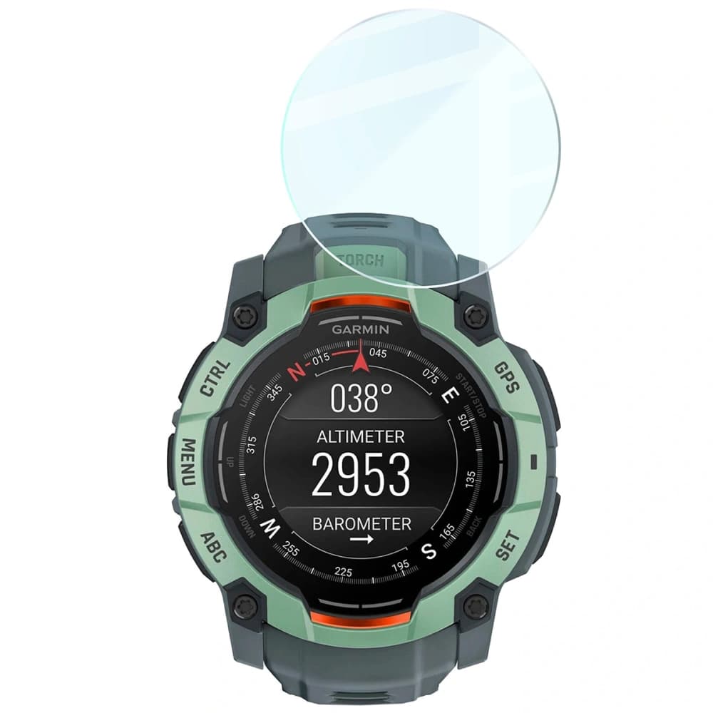 Bizon Glass Watch Clear Garmin Instinct 3 45 mm - 5