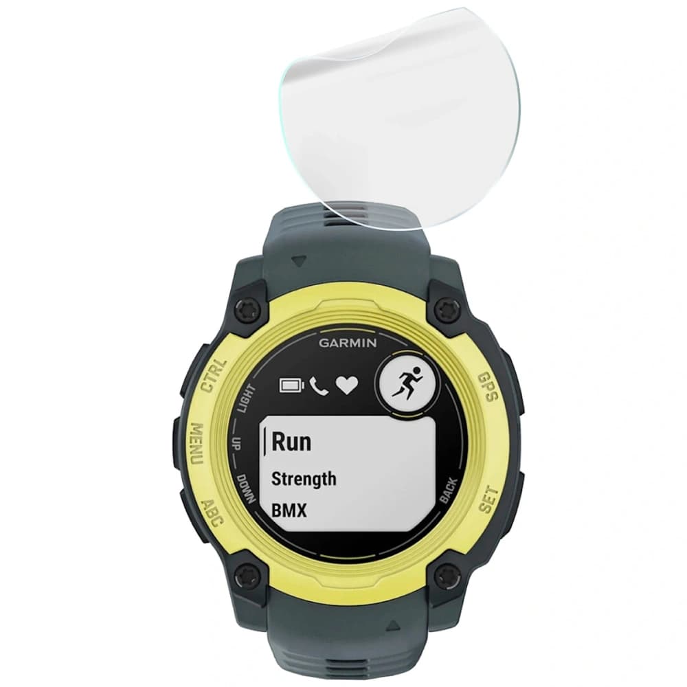 Bizon Glass Watch Hydrogel Garmin Instinct E 40 mm [2 PACK] - 5