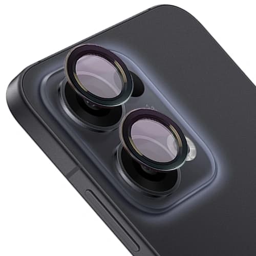 Bizon Glass Snap Linse Oppo Reno 13 schwarzer Rahmen