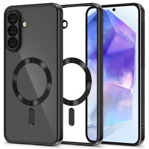 Tech-Protect Magflex MagSafe Samsung Galaxy A56 5G Glänzend Schwarz