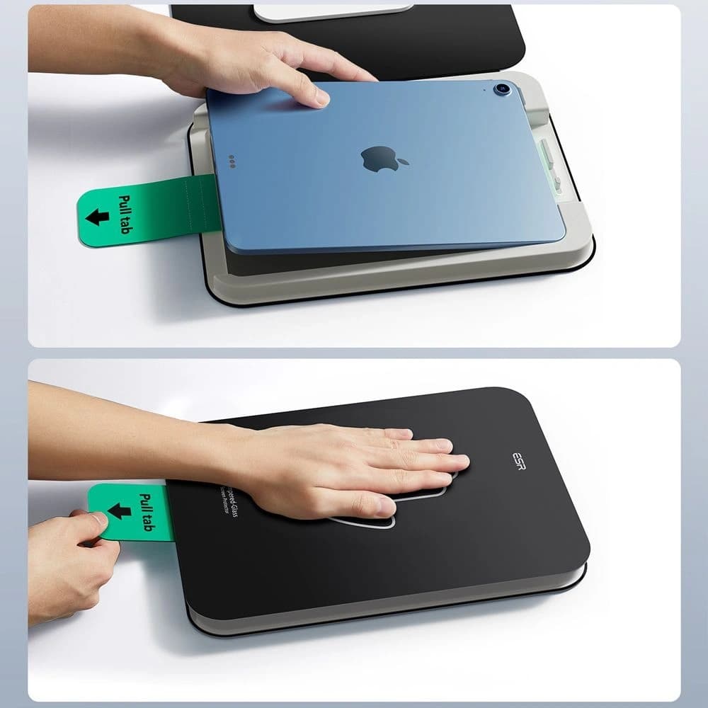 Szkło hartowane ESR Ultrafit Tempered Glass Apple iPad 10.9" 2022 / 11" 2025 Clear [2 PACK] - 5