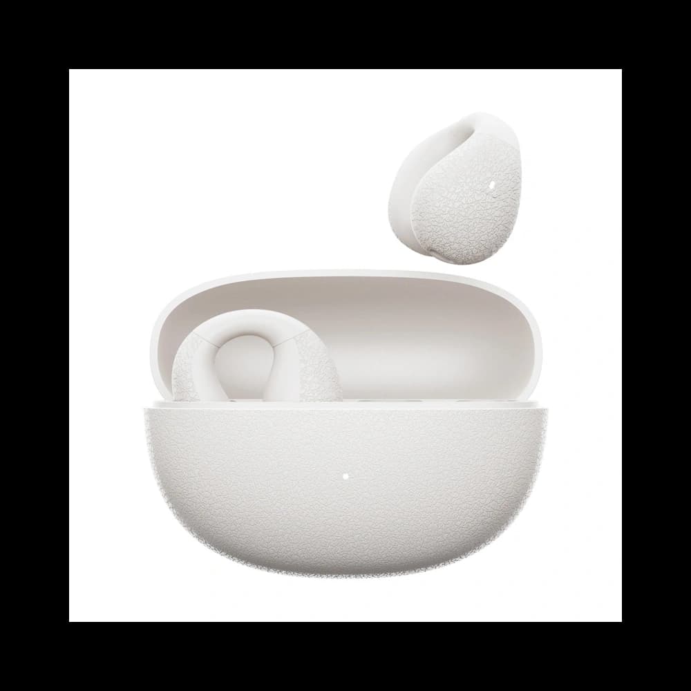 QCY Crossky C10 Bluetooth 5.4 wireless clip-on earphones (white) - 2