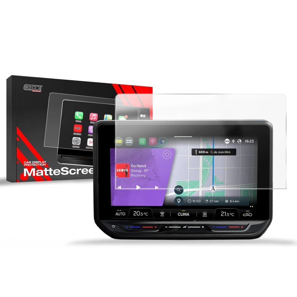 Matte GrizzGlass CarDisplay Protection Seat Leon 4 10" (2024-2025) - 1