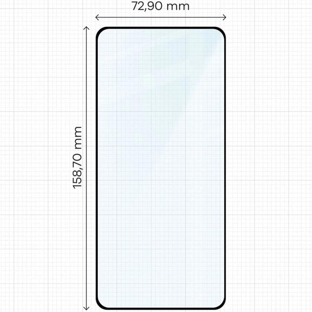 Bizon Glass Edge 2 OnePlus 13R schwarzer Rahmen - 2
