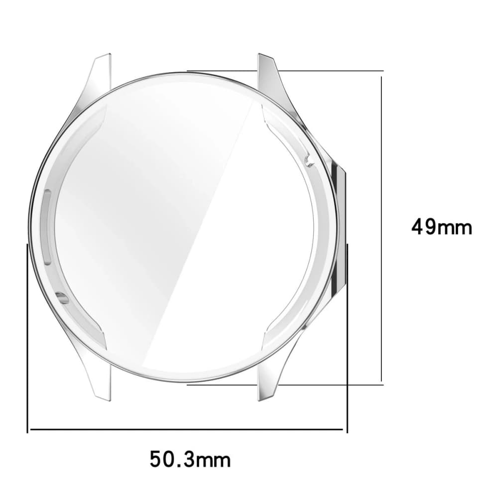 Bizon Case Watch Felipe OnePlus Watch 3 / Oppo Watch X2 Silber - 2