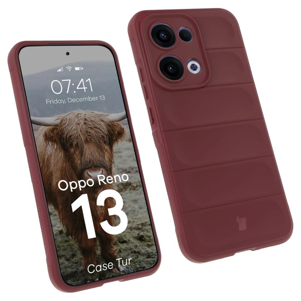 Bizon Case Tur Oppo Reno13 dark purple - 1
