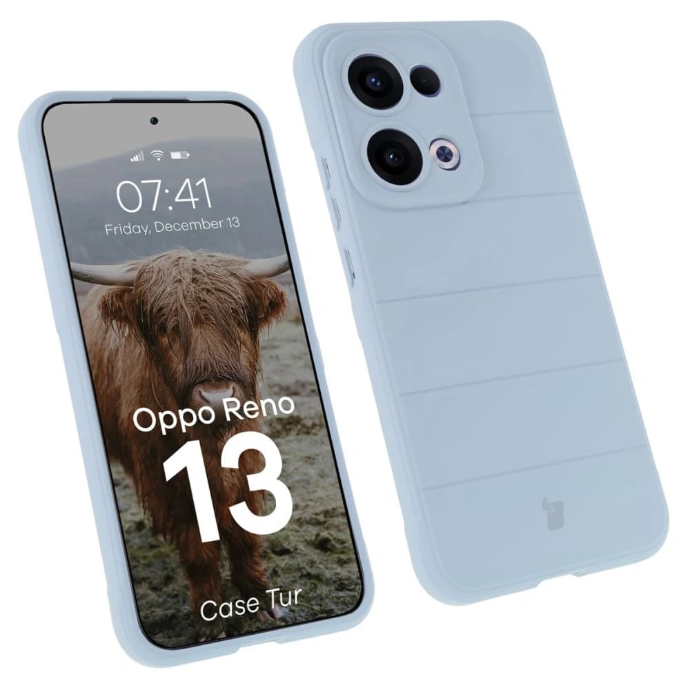 Bizon Case Tur Oppo Reno13 light blue - 1