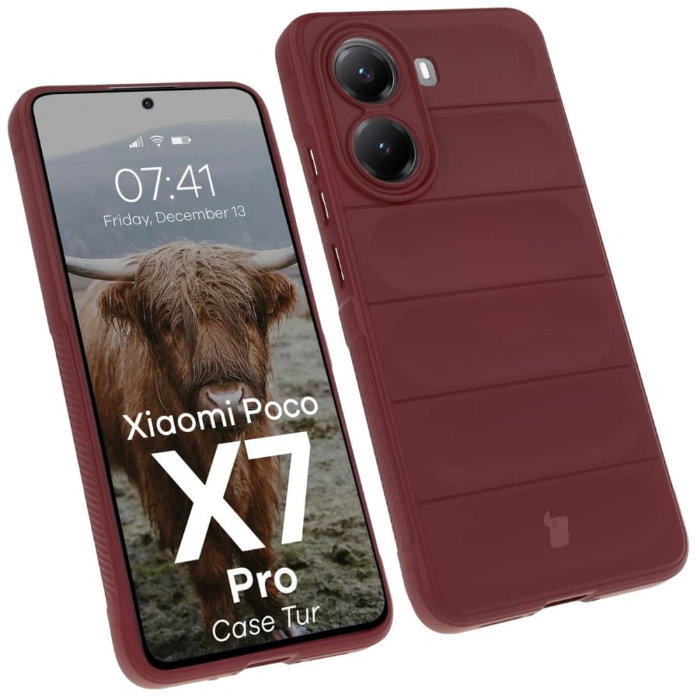 Bizon Case Tur Xiaomi Poco X7 Pro dunkel lila - 1