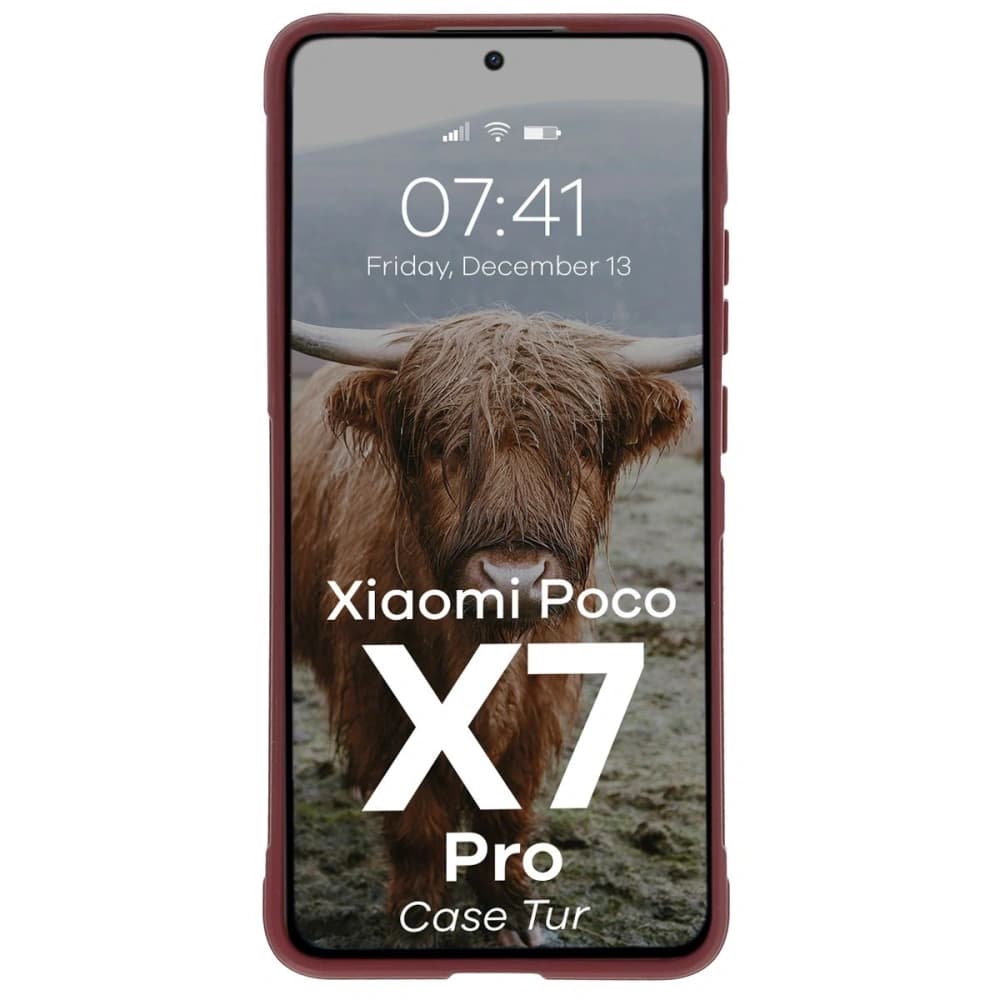 Bizon Case Tur Xiaomi Poco X7 Pro dunkel lila - 5