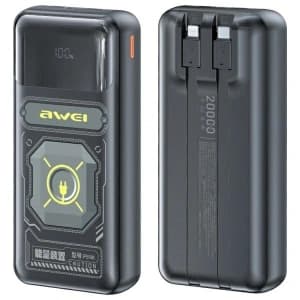 AWEI P99K 20000mAh 22.5W powerbank black