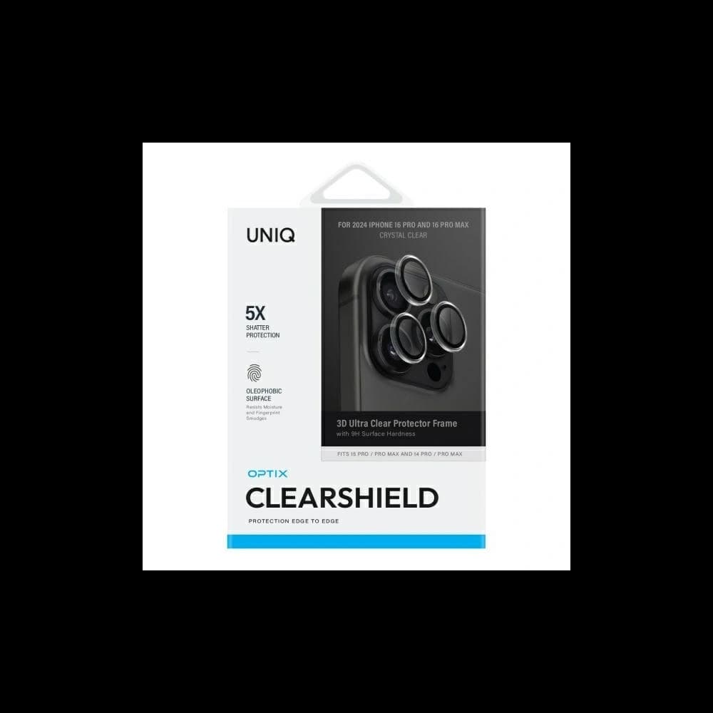 UNIQ Optix Clear Camera Lens Protector Apple iPhone 16 Pro / 16 Pro Max crystal clear - 2