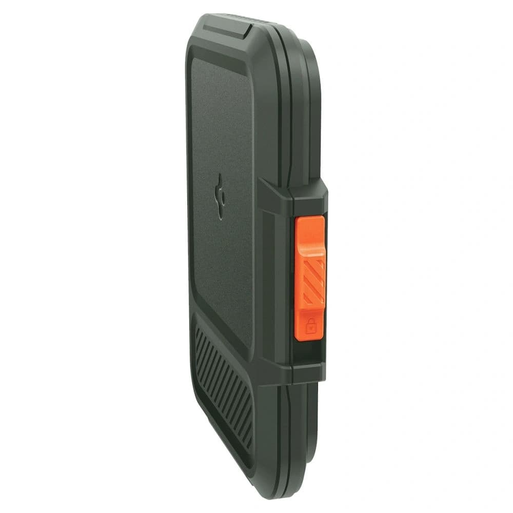 Uchwyt magnetyczny Spigen Lock Fit MagSafe Universal Magnetic Card Holder Military Green - 7