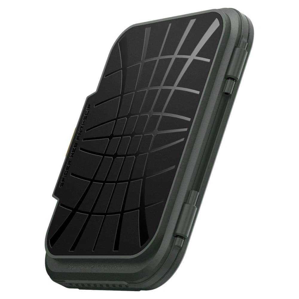 Uchwyt magnetyczny Spigen Lock Fit MagSafe Universal Magnetic Card Holder Military Green - 11