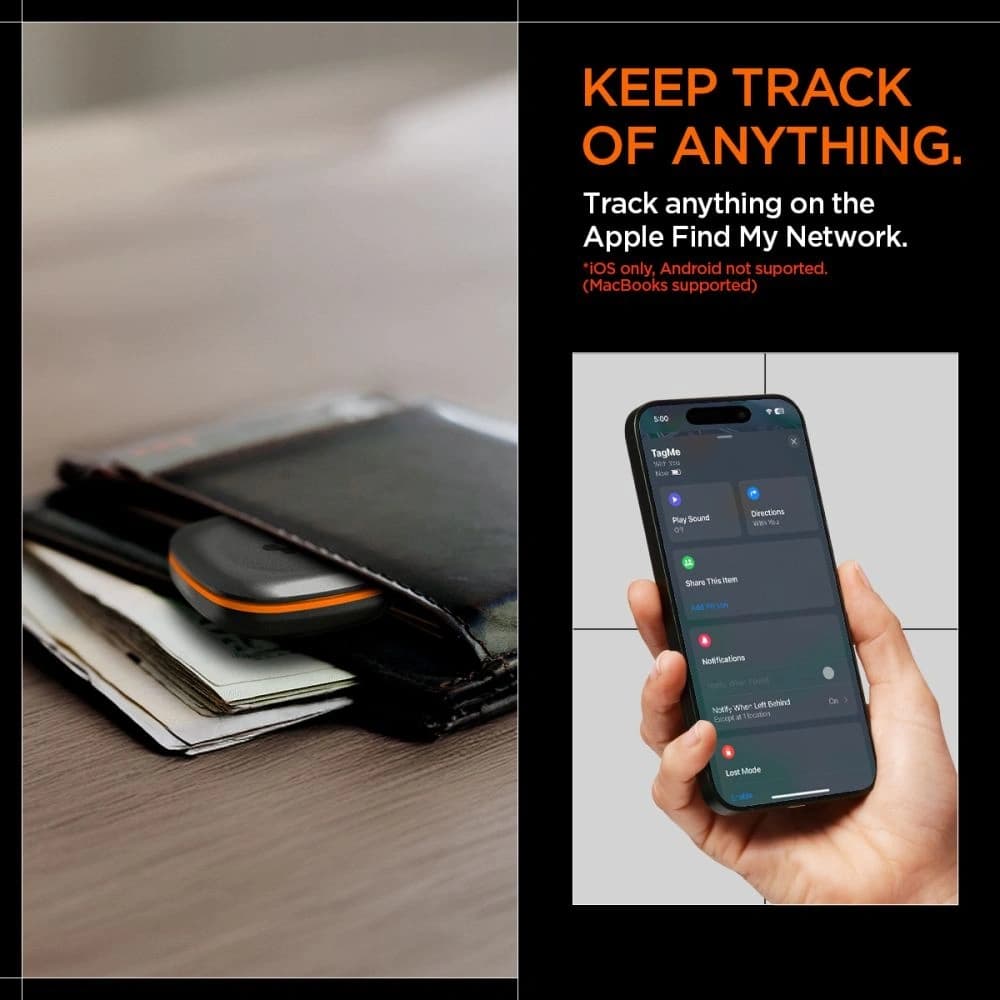 Spigen Tagme Bluetooth-Tracker Schwarz - 10