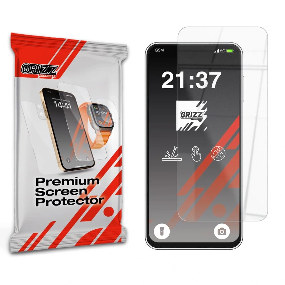 Szkło hybrydowe GrizzGlass HybridGlass do Samsung Galaxy F16 - 1