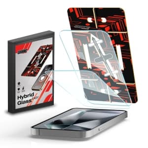 GrizzGlass MatteScreen Easy Samsung Galaxy S25 [2 PACK]