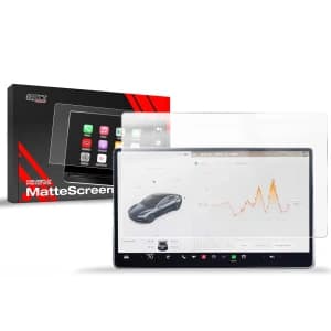 Matte GrizzGlass CarDisplay Protection Tesla Model Y Juniper (2024-2025)