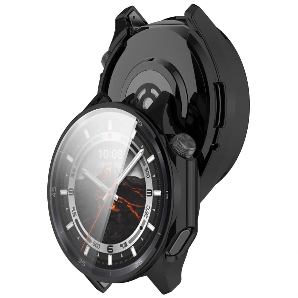 Bizon Case Watch Felipe mit Bildschirmabdeckung für OnePlus Watch 3 / Oppo Watch X2 schwarz - 1